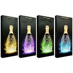 TOREBKA PREZENTOWA 12,5x8x36cm WINO JUS-1056B