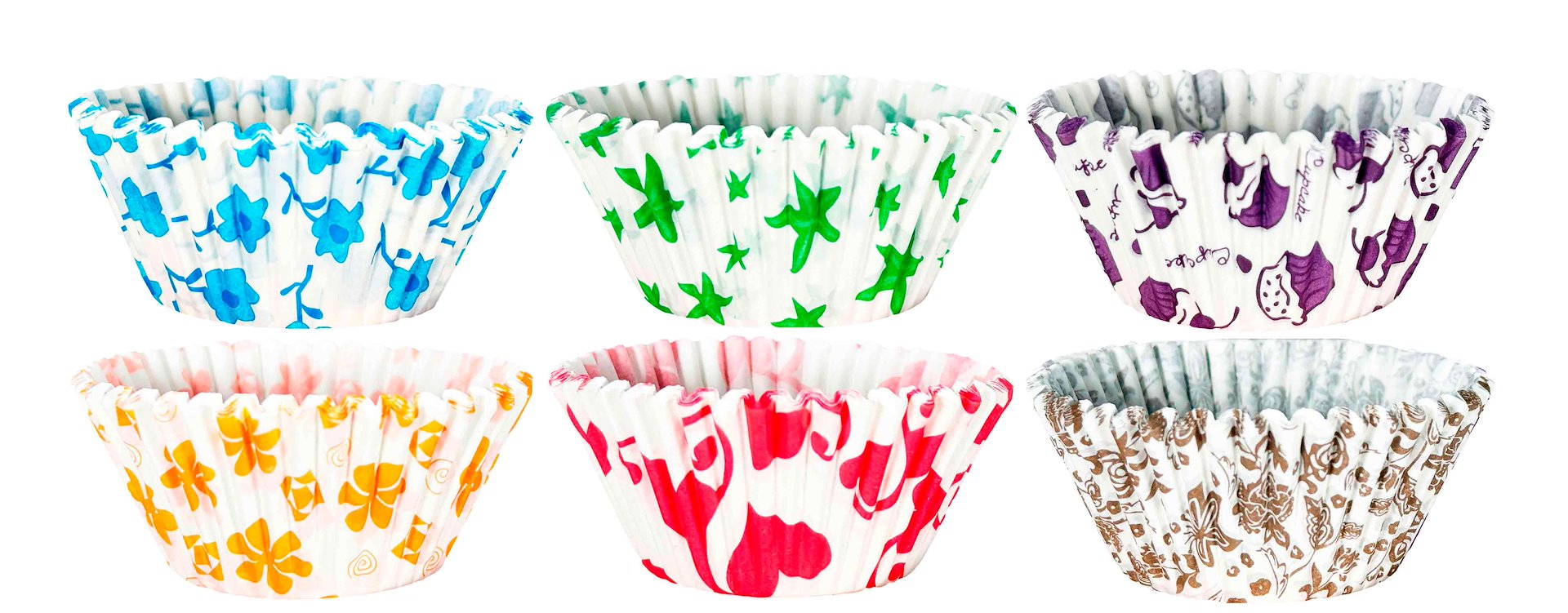 FOREMKA DO MUFFINEK KOMPLET 100SZT  8cm DM-122450