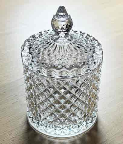 CUKIERNICA SZKLANA OZDOBNA DM-604