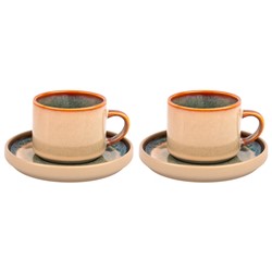 STACK GREY KOMPLET FILIŻANEK 2+2 250ml