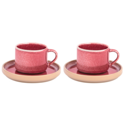 STACK VIOLET KOMPLET FILIŻANEK 2+2 250ml