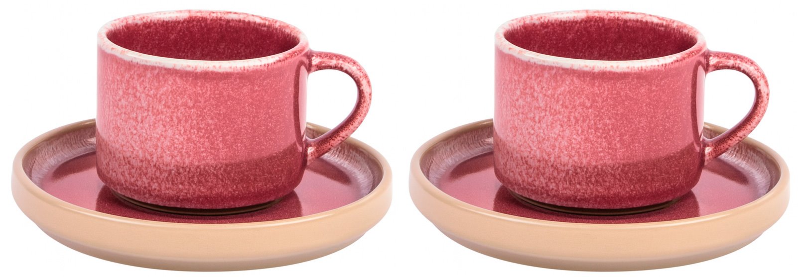 STACK VIOLET KOMPLET FILIŻANEK 2+2 250ml