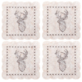 DEER BEIGE PODKŁADKA FILCOWA 4szt 10cm 23099391