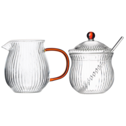 JUSTINE AMBER CUKIERNICA + MLECZNIK  KPL 2EL