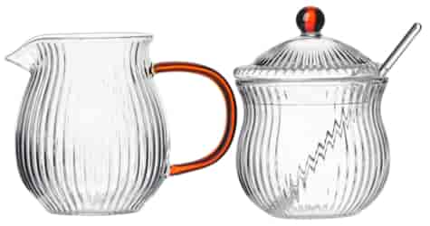 JUSTINE AMBER CUKIERNICA + MLECZNIK  KPL 2EL