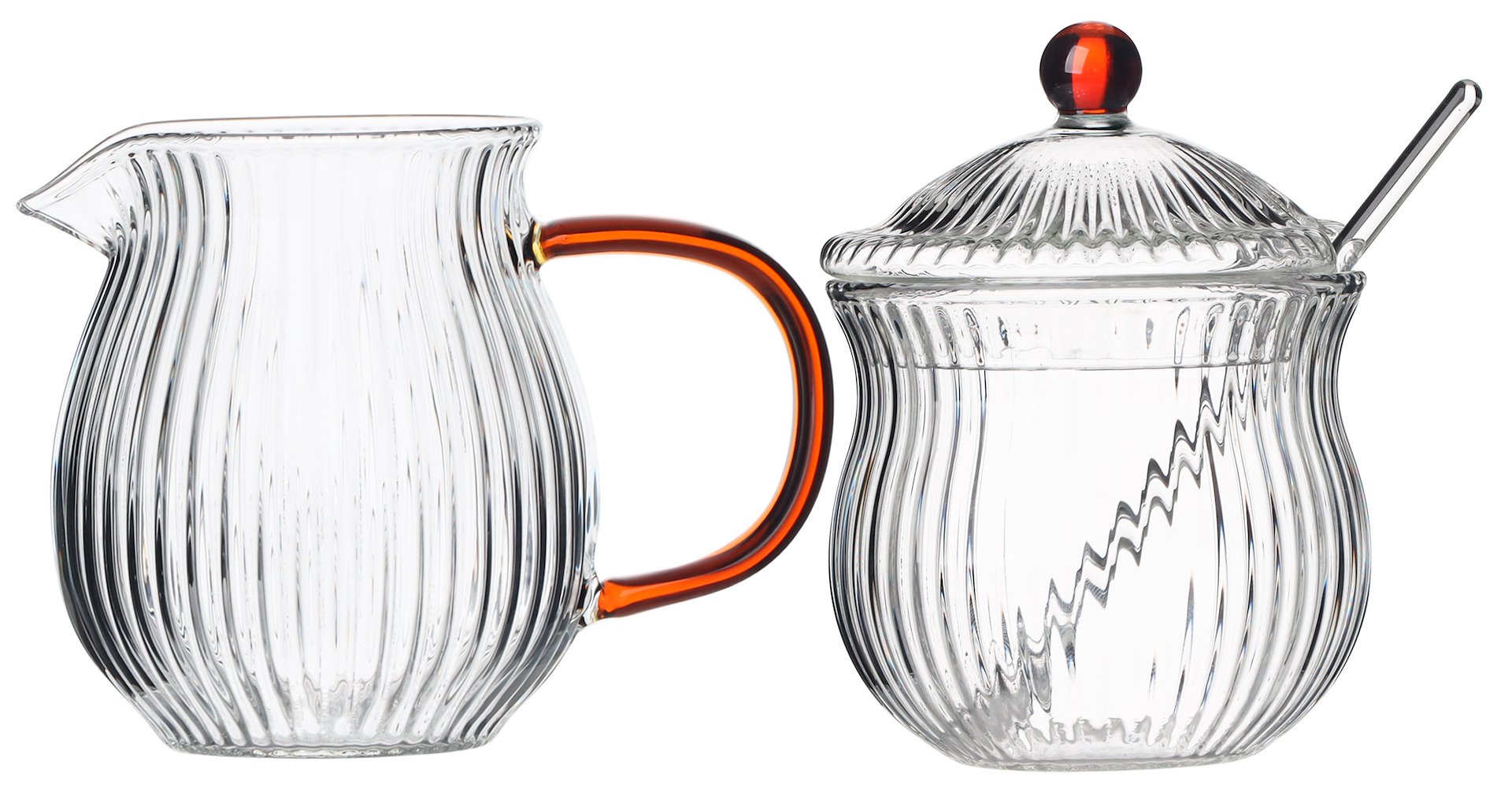 JUSTINE AMBER CUKIERNICA + MLECZNIK  KPL 2EL