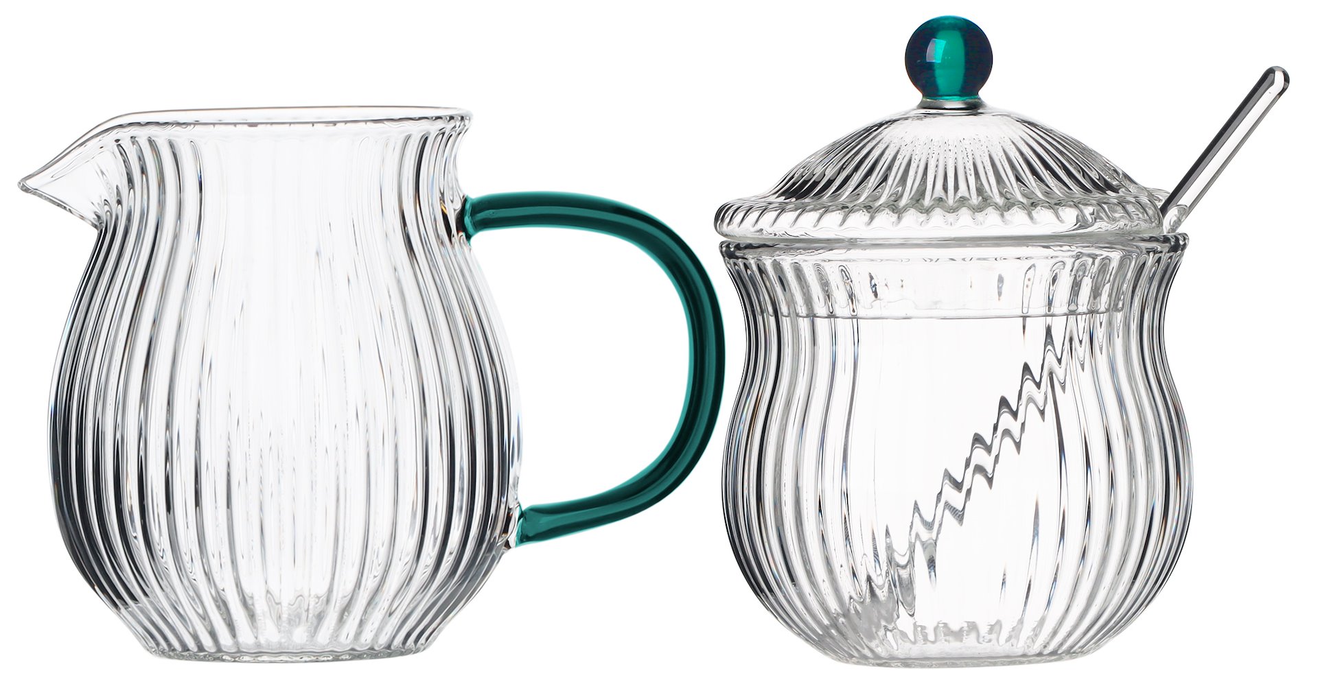 JUSTINE GREEN CUKIERNICA + MLECZNIK KPL 2EL