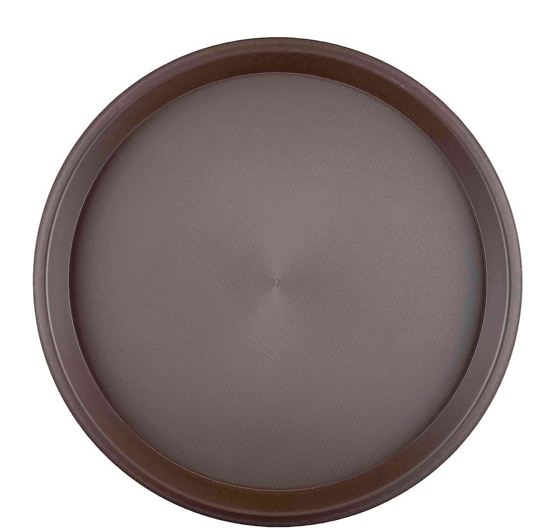 TACA BROWN ANTYPOŚLIZGOWA OKRĄGŁA 36cm