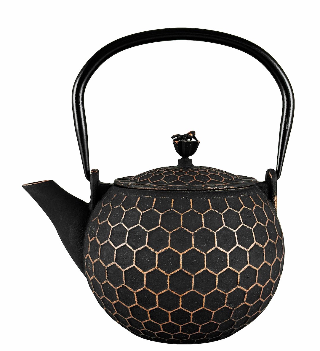 GIFT CZAJNIK ŻELIWNY Z SITKIEM 1,2L BEE AMBER