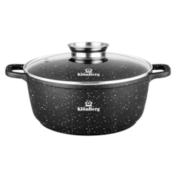 KLONBERG GARNEK MARMUR OKRĄGŁY N 14L 36cm KB-4062