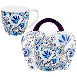 NARESH BLUE KUBEK 460ml + OPAKOWANIE Z RĄCZKĄ