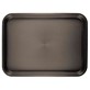 TACA BROWN ANTYPOŚLIZGOWA PROSTOKĄTNA 45x35cm