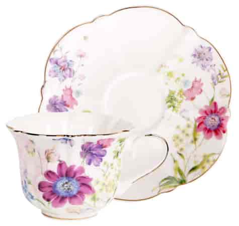 MILA FILIŻANKA ZE SPODKIEM 1+1 240ml BOX PCV