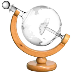 GLOBE KARAFKA AUTO SZKLANA 600ml NA STOJAKU GLOBUS