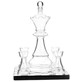 CHESS WHISKY SET 1+4 + SZACHOWNICA