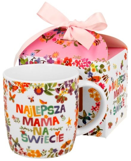 NAJLEPSZA MAMA KUBEK W PUDEŁKU 400ml