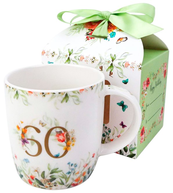 URODZINOWY KUBEK 60 URODZINY 400ml