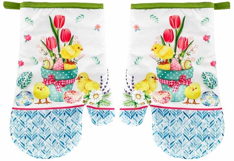 RĘKAWICE KUCHENNE MAGNES KPL 2szt EASTER F24S115