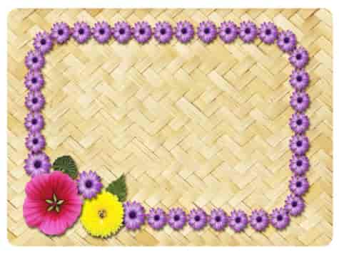 MATA DEKORACYJNA PODKŁADKA TWARDA 30x40cm wz.11