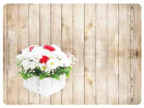 MATA DEKORACYJNA PODKŁADKA TWARDA 30x40cm wz.48