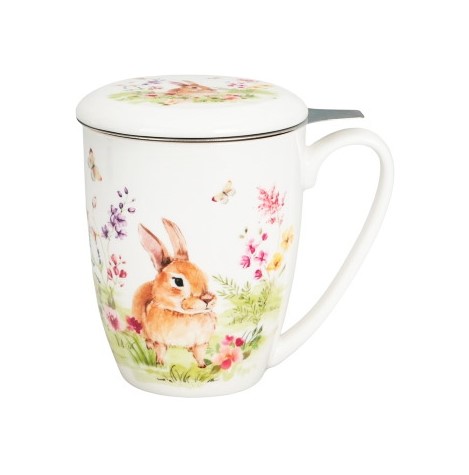 WIOSENNA SIELANKA KUBEK ZAPARZACZ W PUDEŁKU 380ml