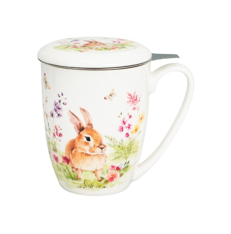 WIOSENNA SIELANKA KUBEK ZAPARZACZ W PUDEŁKU 380ml