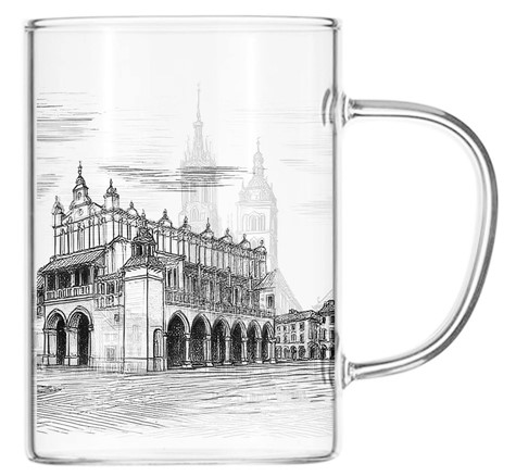 CITY LINE KRAKÓW SZKLANKA 450ml