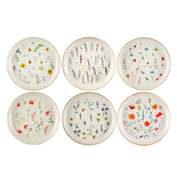 BELLE LINE FLOWERS TALERZ DESEROWY 19,5cm