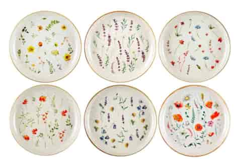 BELLE LINE FLOWERS TALERZ DESEROWY 19,5cm