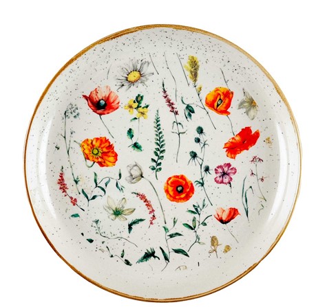 BELLE LINE POPPY TALERZ DESEROWY 19,5cm
