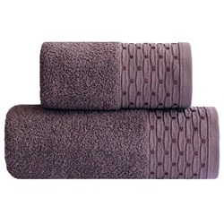 NEW CHIC RĘCZNIK 70x130 BRĄZ STALOWY 450