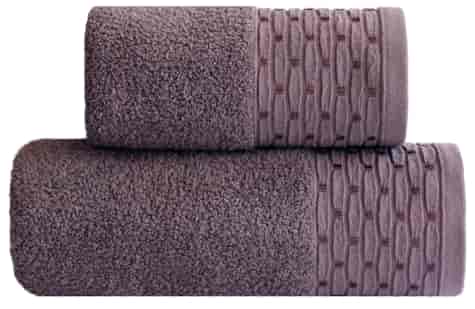 NEW CHIC RĘCZNIK 70x130 BRĄZ STALOWY 450