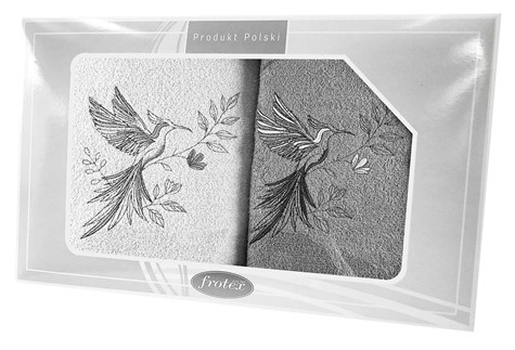 GIFT FROTEX II KPL RĘCZNIKÓW 2EL 70,70 BIAŁ/PJ 5K