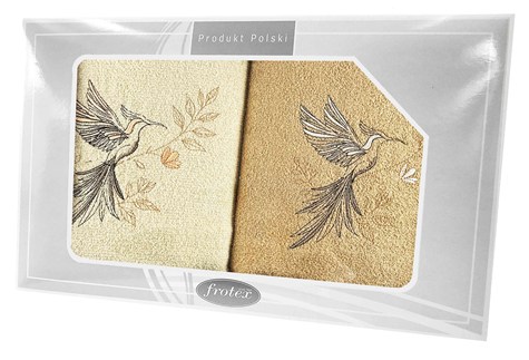 GIFT FROTEX II KPL RĘCZNIKÓW 2EL 70,70 KREM/CAP 5K