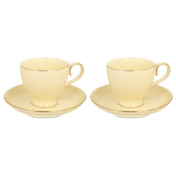 VICTORIA CREAM KOMPLET FILIŻANEK 2+2 300ml