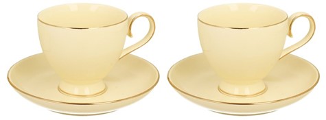 VICTORIA CREAM KOMPLET FILIŻANEK 2+2 300ml