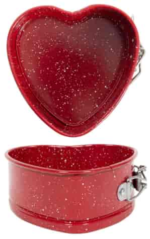 RED HEART BLACHA FORMA SERCE 11x4cm 23032048