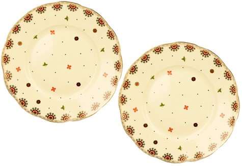 CASABLANCA CREAM TALERZ DESEROWY 20,5cm KPL 2SZT