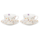 ROYAL MARGARET KOMPLET FILIŻANEK 2+2 250ml
