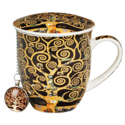 TREE OF LIFE BROWN KUBEK ZAPARZACZ ZAWIESZKA 400ml