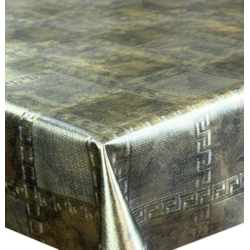 METALICO CERATA OBRUS TKANINA 140 SX-7162A ZŁOTO