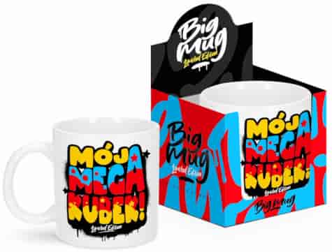 BIG MUG KUBEK 800ml - MÓJ MEGA KUBEK!