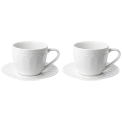 TWILIGHT WHITE KOMPLET FILIŻANEK 2+2 260ml