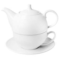 RAPHAEL WHITE CZAJNICZEK Z FILIŻANKĄ 300ml 3EL