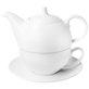 RAPHAEL WHITE CZAJNICZEK Z FILIŻANKĄ 300ml 3EL