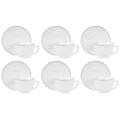 KARIN KOMPLET FILIŻANEK 6+6 220ml