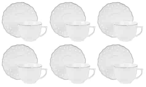 KARIN KOMPLET FILIŻANEK 6+6 220ml