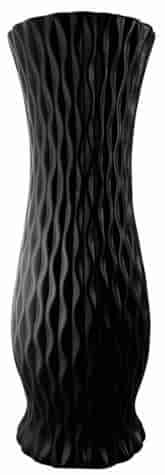 WAZON CERAMICZNY CW61 CZARNY h-61cm