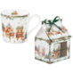 BN CHRISTMAS VILLAGE KUBEK 400ml + OPAK DOMEK
