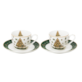BN TREE SPARKLE ESPRESSO KPL FILIŻANEK 2+2 110ml